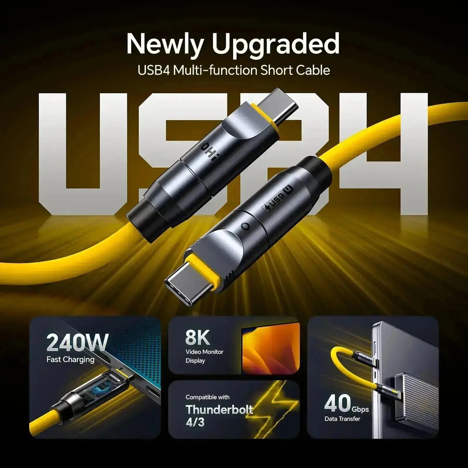 AOHI The Future PRO Creative Power Cable Set with 140W GaN+ YOUTH Fast Charger (EU) AOHI Tech