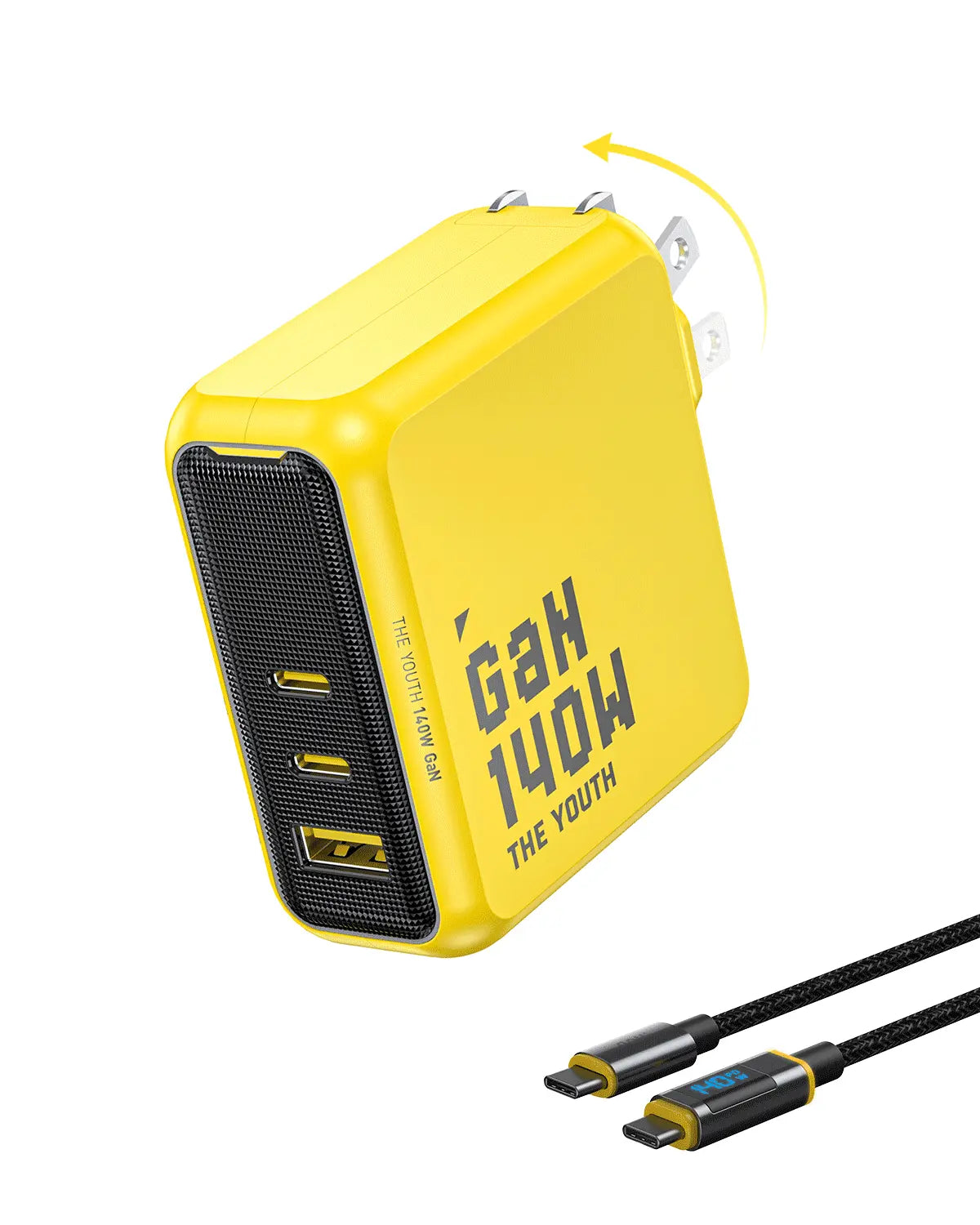 AOHI The Youth 140W PD3.1 GaN 3-Port Fast Charger AOHi
