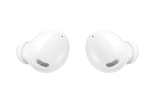 Samsung Galaxy Buds Pro, Bluetooth Earbuds, True Wireless, Noise Cancelling, Charging Case, Quality Sound, Water Resistant, White (US Version)