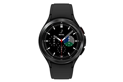 SAMSUNG Galaxy Watch 4 Classic 46mm Smartwatch with ECG Monitor Tracker for Health, Fitness, Running, Sleep Cycles, GPS Fall Detection, LTE, US Version, Black