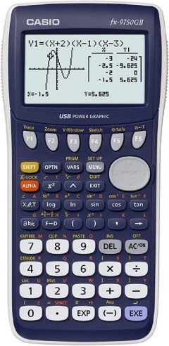 Casio fx-9750GII Graphing