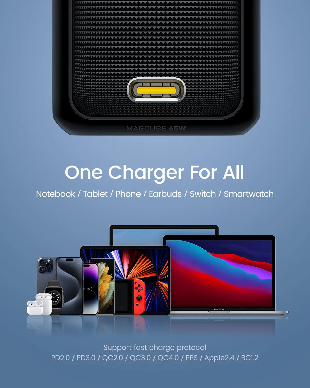 AOHI Magcube 65W PD Charger
